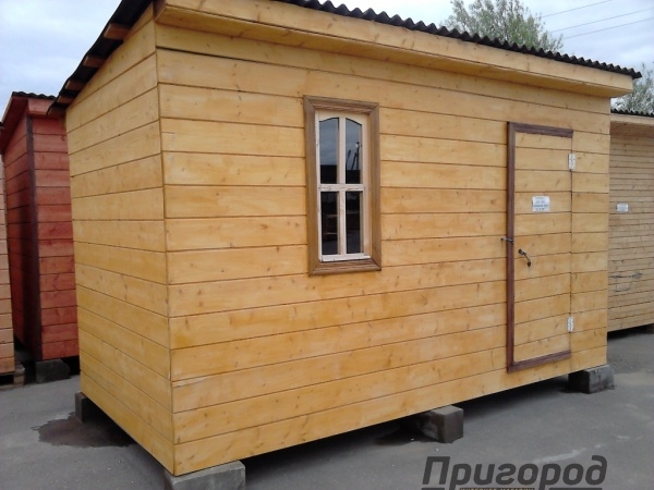Бытовка имитация бруса